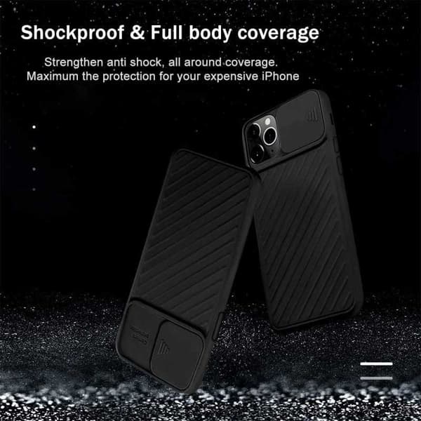 iPhone 11 Pro Max stødsikkert etui Indbygget CamShield