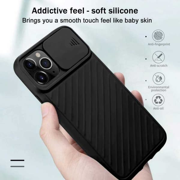 iPhone 11 Pro Max stødsikkert etui Indbygget CamShield