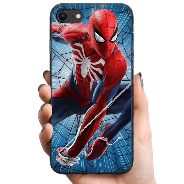 Apple iPhone SE (2020) TPU Matkapuhelimen kuori Hämähäkkimies