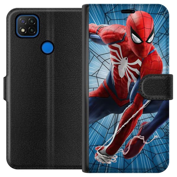 Xiaomi Redmi 9C Plånboksfodral Spiderman