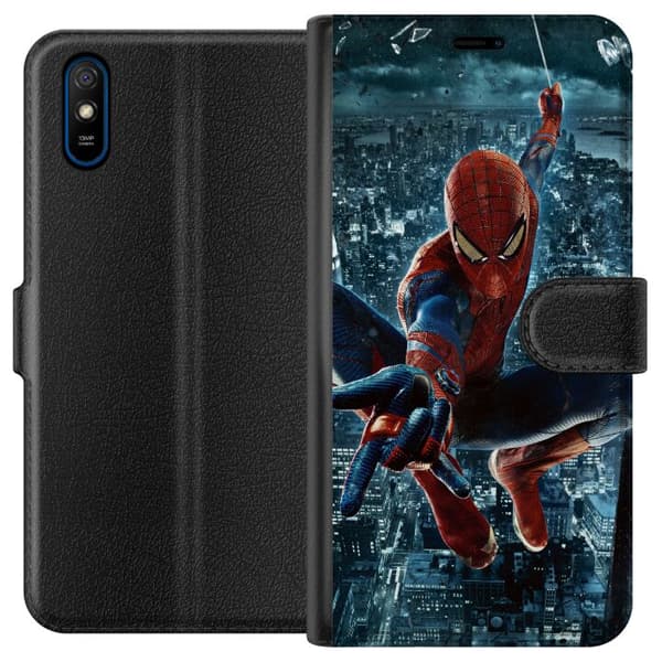 Xiaomi Redmi 9A Lompakkokotelo Spiderman