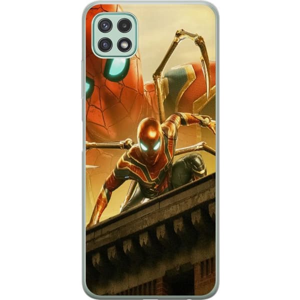 Samsung Galaxy A22 5G Genomskinligt Skal Spiderman