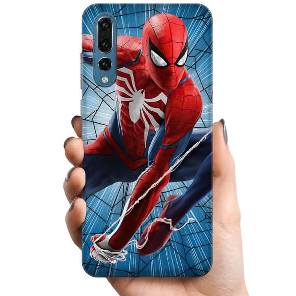 Huawei P20 Pro TPU Mobildeksel Spiderman