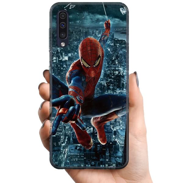 Samsung Galaxy A50 TPU Mobilcover Spiderman
