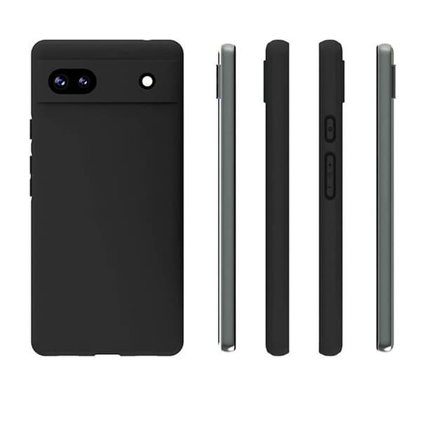 Silikone cover Google Pixel 6a  - Sort