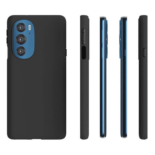 Silikon skal svart Motorola Edge 30 Pro