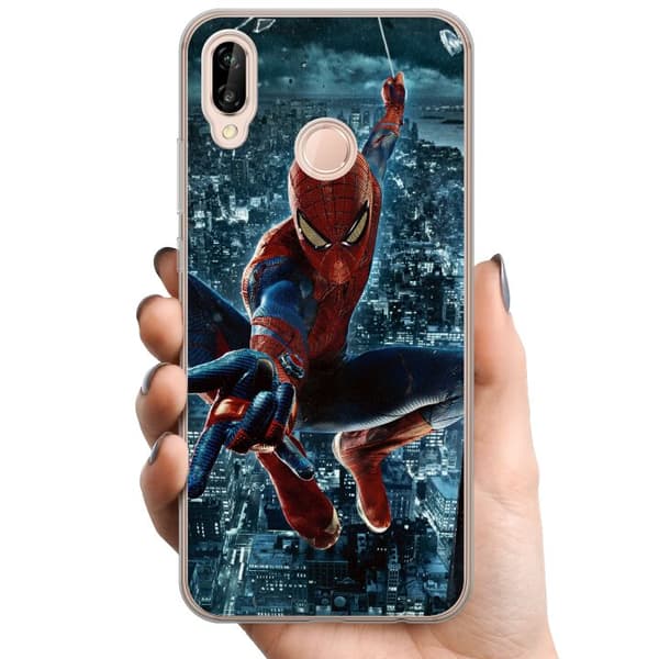 Huawei P20 lite TPU Mobilcover Spiderman