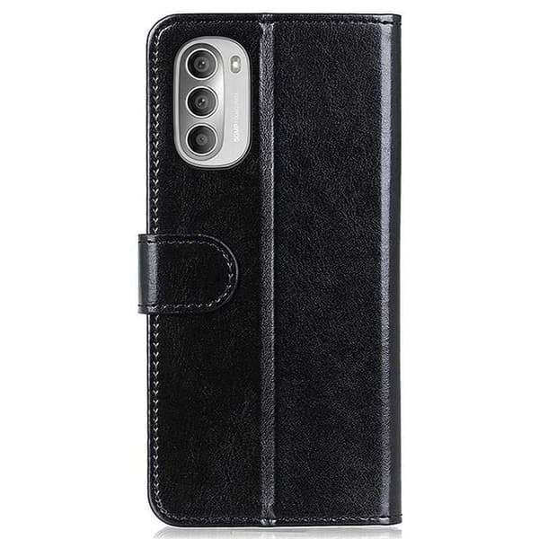 Motorola Edge 30 Pro Pung Etui PU Læder 4 RUMMET