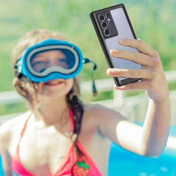 Samsung S22 Ultra Full Coverage Vandtæt Premium Cover - 2m