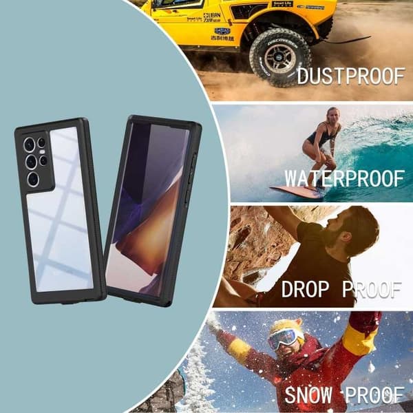 Samsung S22 Ultra Full Coverage Vandtæt Premium Cover - 2m