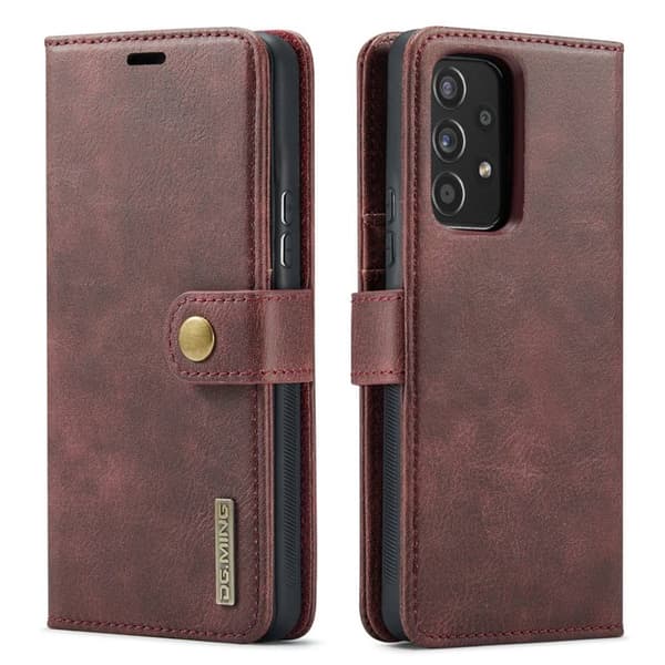 Lompakkokotelo DG-Ming 2i1 Samsung Galaxy A53 5G - Punainen