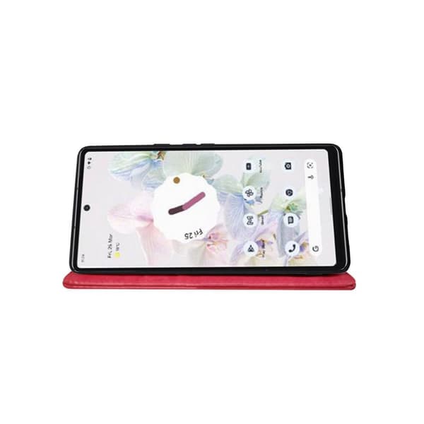 Wallet cover 3-kort Google Pixel 7 Pro - Lyserød