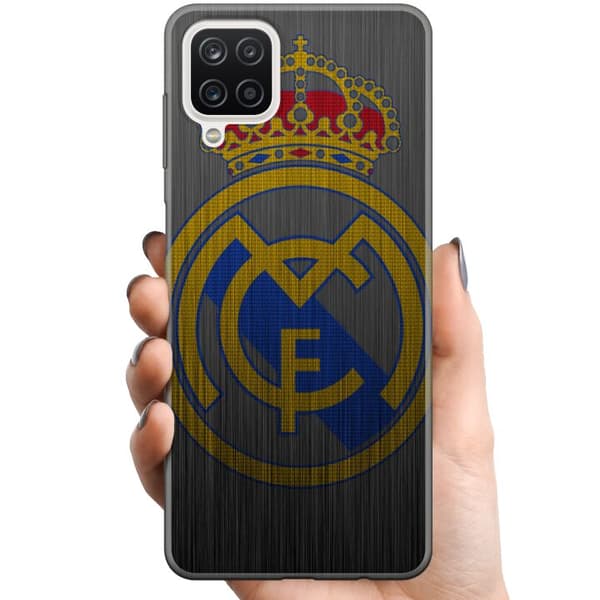 Samsung Galaxy A12 TPU Matkapuhelimen kuori Real Madrid CF