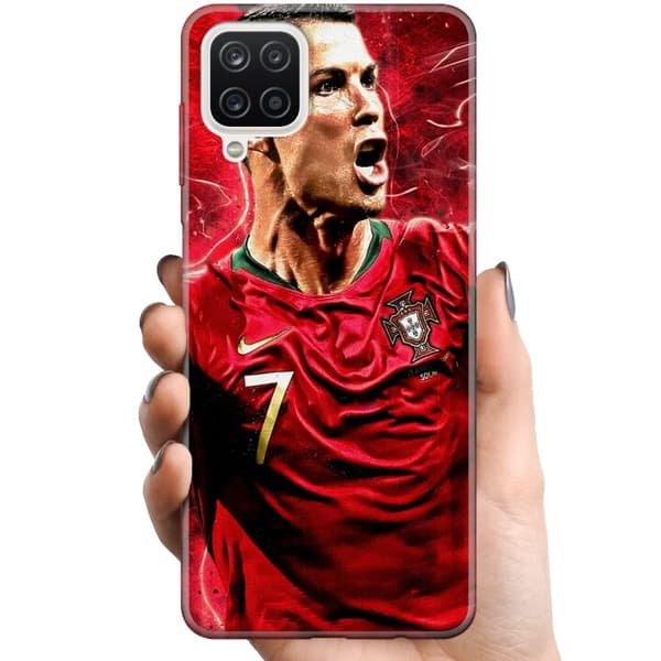 Samsung Galaxy A12 TPU Mobilcover Cristiano Ronaldo