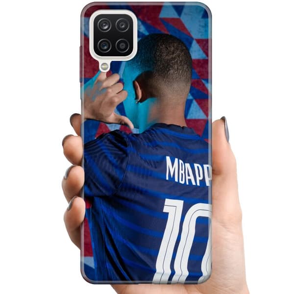 Samsung Galaxy A12 TPU Matkapuhelimen kuori Kylian Mbappé