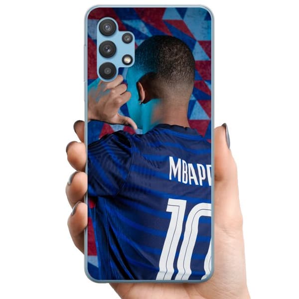 Samsung Galaxy A32 5G TPU Mobilcover Kylian Mbappé