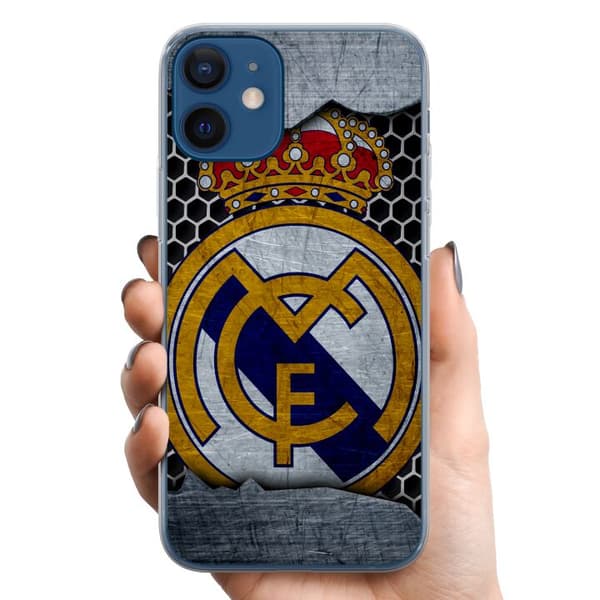Apple iPhone 12 mini TPU Mobildeksel Real Madrid CF