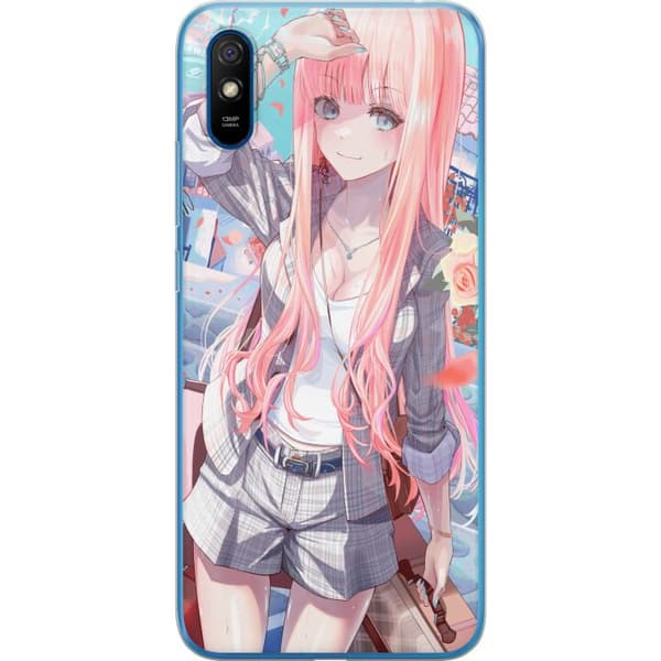 Xiaomi Redmi 9A Skal / Mobilskal - Anime girl cute