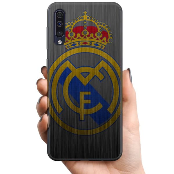 Samsung Galaxy A50 TPU Mobilcover Real Madrid CF