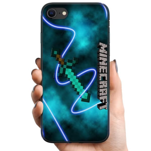 Apple iPhone SE (2022) TPU Mobilcover Minecraft