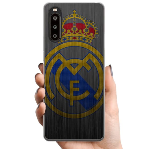 Sony Xperia 10 II TPU Mobildeksel Real Madrid CF