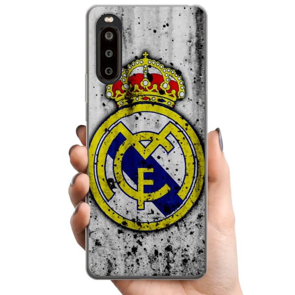 Sony Xperia 10 II TPU Mobilcover Real Madrid CF