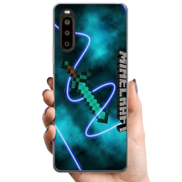 Sony Xperia 10 II TPU Mobilcover Minecraft