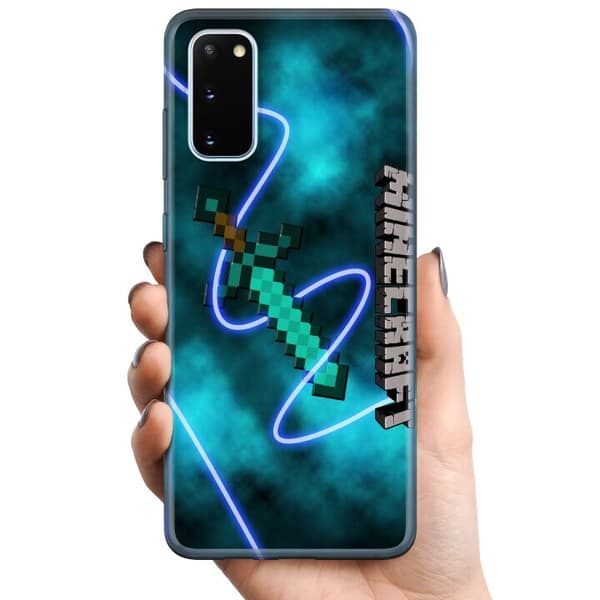 Samsung Galaxy S20 TPU Mobildeksel Minecraft