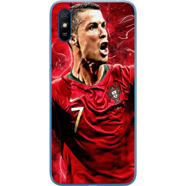 Xiaomi Redmi 9A Gjennomsiktig deksel Cristiano Ronaldo