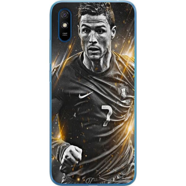 Xiaomi Redmi 9A Gennemsigtig cover Cristiano Ronaldo