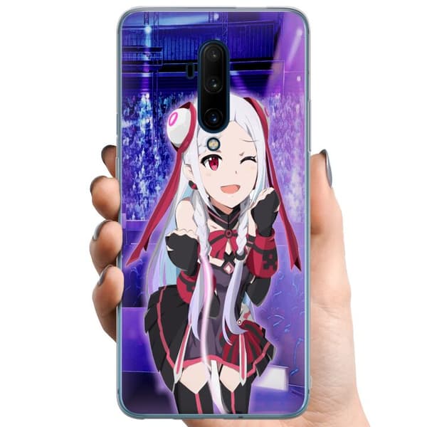 OnePlus 7T Pro TPU Mobildeksel Anime Jente