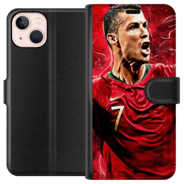 Apple iPhone 13 Lompakkokotelo Cristiano Ronaldo