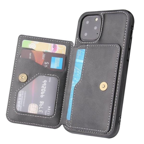 Magnetisk lommebokdeksel for iPhone 11