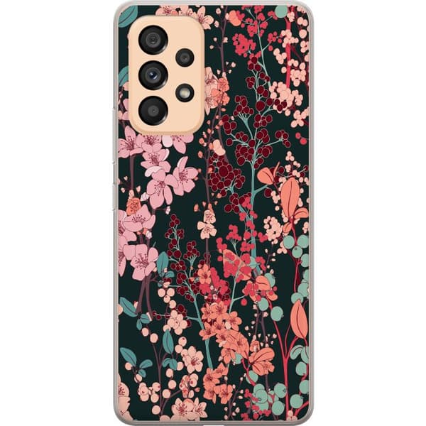 Samsung Galaxy A53 5G Gennemsigtig cover Urteagtig Retro