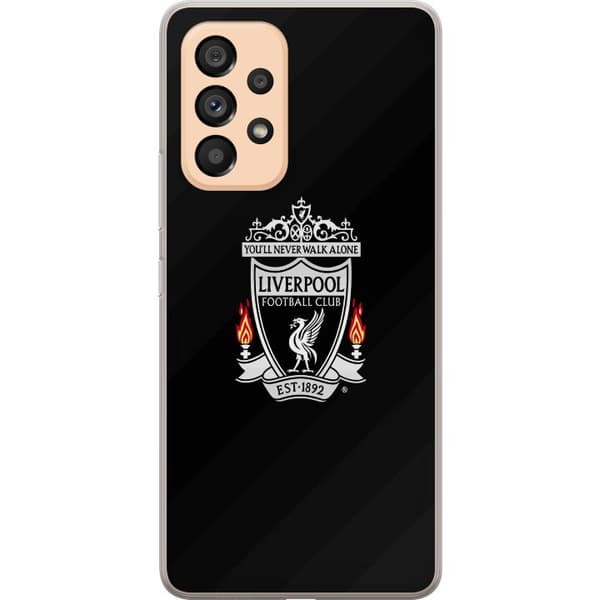 Samsung Galaxy A53 5G Gennemsigtig cover Liverpool FC