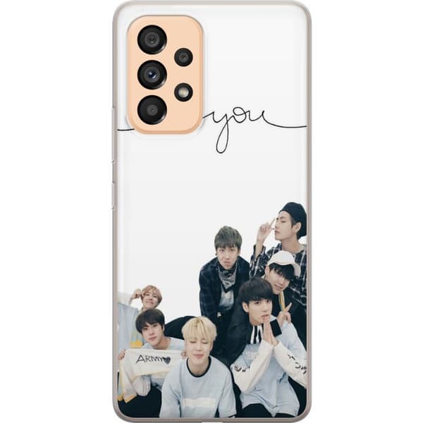 Samsung Galaxy A53 5G Gennemsigtig cover BTS