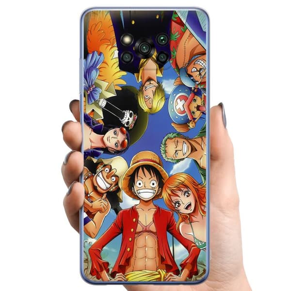 Xiaomi Poco X3 Pro TPU Matkapuhelimen kuori Anime
