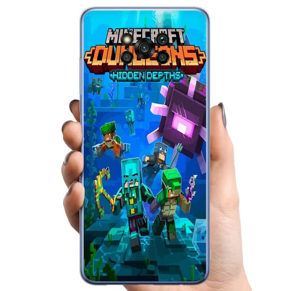 Xiaomi Poco X3 Pro TPU Mobildeksel Minecraft