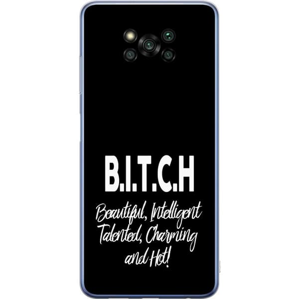 Xiaomi Poco X3 Pro Cover / Mobilcover - Tekst