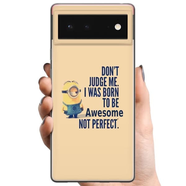 Google Pixel 6 TPU Mobilskal Minions