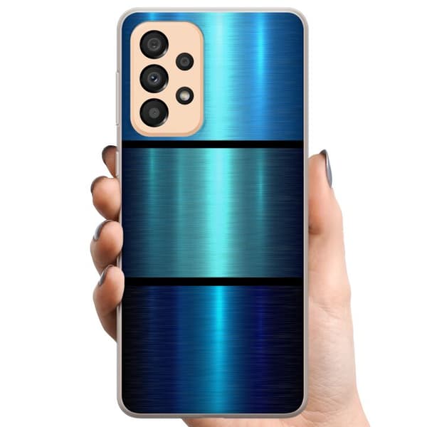 Samsung Galaxy A33 5G TPU Mobilcover Blå