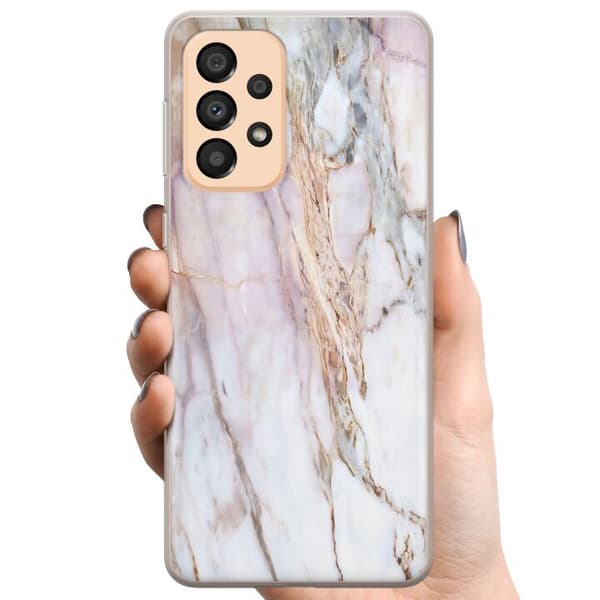 Samsung Galaxy A33 5G TPU Matkapuhelimen kuori Marmori