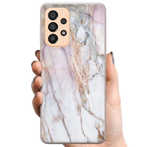 Samsung Galaxy A33 5G TPU Mobilskal Marmor