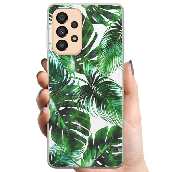 Samsung Galaxy A33 5G TPU Mobilskal Löv
