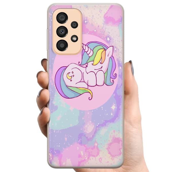 Samsung Galaxy A33 5G TPU Mobildeksel Unicorn