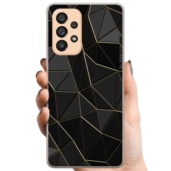 Samsung Galaxy A53 5G TPU Mobilcover Midnat