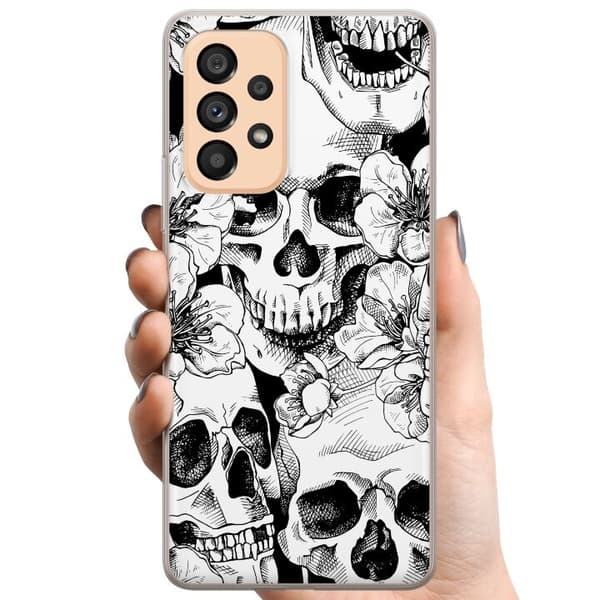 Samsung Galaxy A53 5G TPU Matkapuhelimen kuori luu