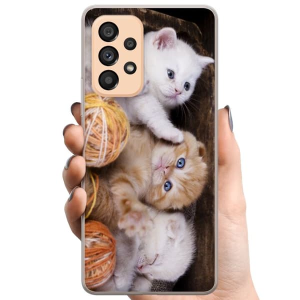 Samsung Galaxy A53 5G TPU Mobilskal Katter
