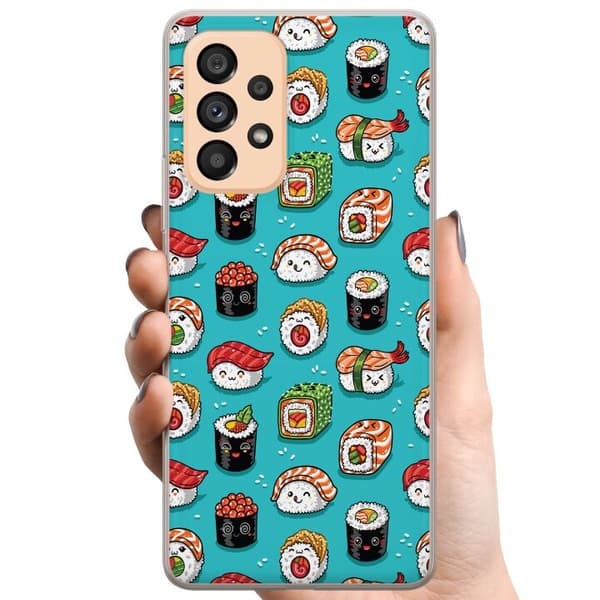 Samsung Galaxy A53 5G TPU Matkapuhelimen kuori Sushi