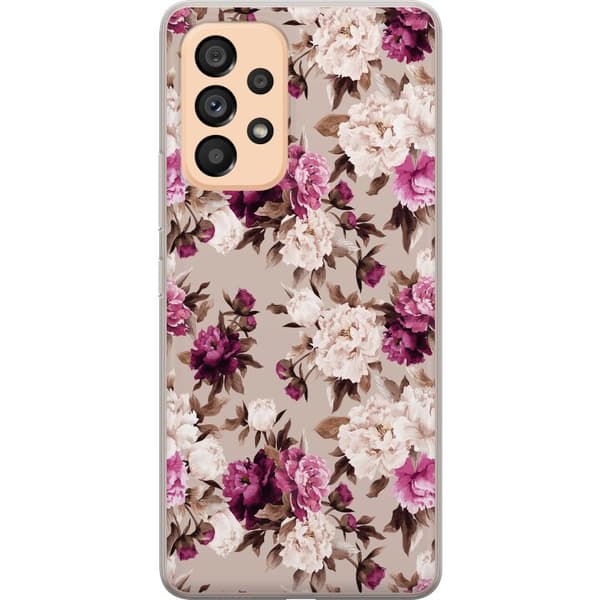 Samsung Galaxy A53 5G Cover / Mobilcover - Blomster